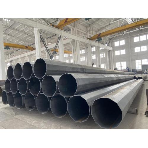 90ft Q460 Bahan Pot Hot Dip Galvanized Steel Pole