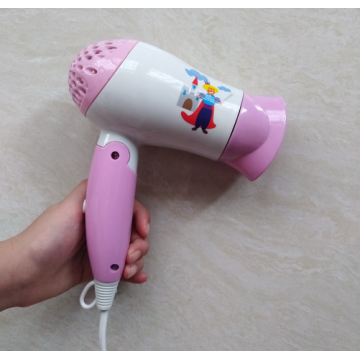Common Handy Using Safety Electric Hairdryer for Children