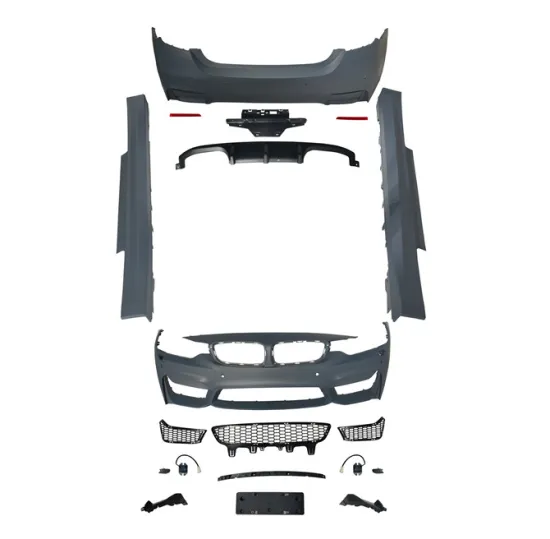 Body Kits for BMW 4 Series F32 F36 2013-2020: Front, Rear Bumper, and Side Skirt