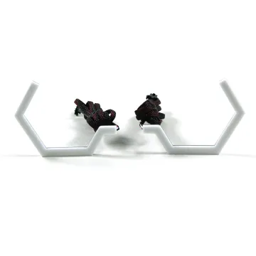 RGB Flow Series Hexagon LED Angel Eyes: Enhancing Car Light Accessories with Customizable Illumination