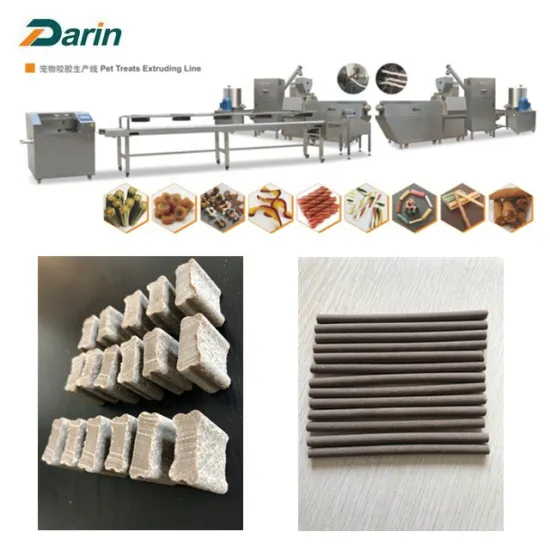 100-150kg/hr Dog Chews Production Line for Sale