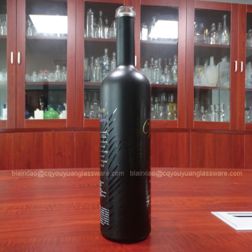 Round Glass Bottle Manufacturers Glass Liqueur Bottles 750 ML