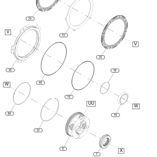 Dump Truck Parts 7T-3365 Carrier-Planetary 7T3365 ForR1700G