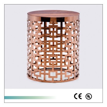 Goolee Home Furniture Luxury Accent Metal Side Table