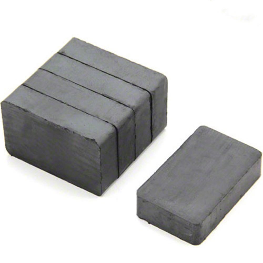 Block ceramic magnet