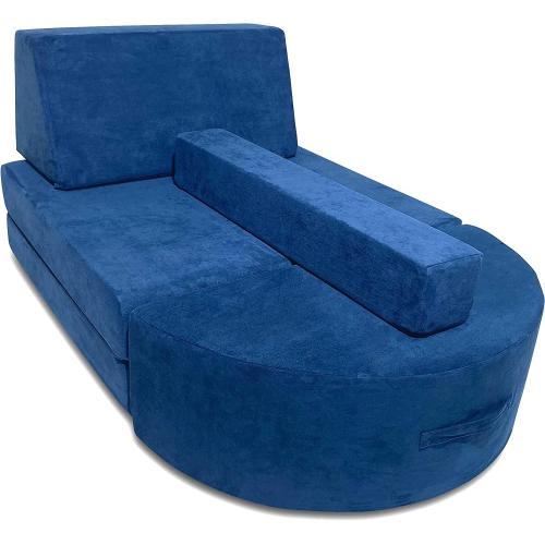 Tri Folding Mattress 5 Piece Soft Furniture Play Couch Sofa Supplier