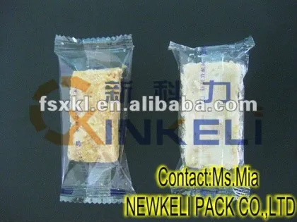 Nougat automatic flow packaging machine