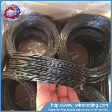 black annealed twisted pure iron wire,double twisted wire coil,soft wire twisted wire