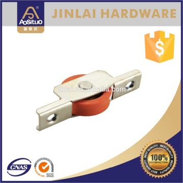 Iron zinc plated window sliding roller pulley