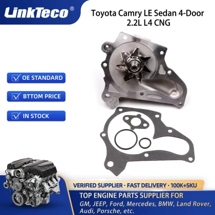 Linkteco Timing Belt Kit Water Pump for Toyota Camry LE Sedan 1987-2001