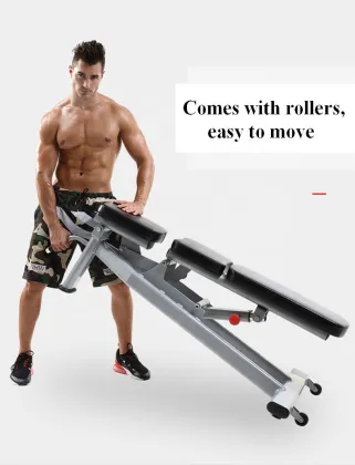 Comprehensive Home Gym Equipment: Household Multifunctional Dumbbell Bench, Supine Board, and Sit-Ups Fitness Equipment