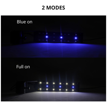 Lumières d&#39;aquarium LED du réservoir avec des supports réglables