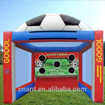 inflatable soccer kick simulator