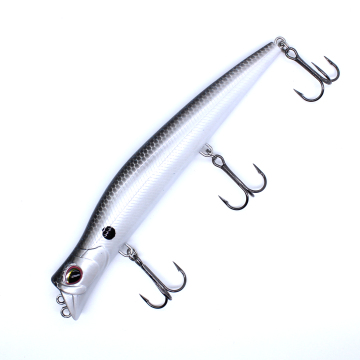AOCLU Hard Bait Wobbler Rattle VMC Hooks 130mm 17.5g Lipless Minnow for Saltwater Seabass Fishing