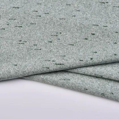 Polyester and Rayon Hacci Rib Fabric for Pajamas