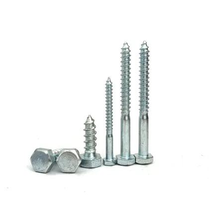 DIN571 Hexagon Wood Screw Galvanized Hexagon Wood Screw