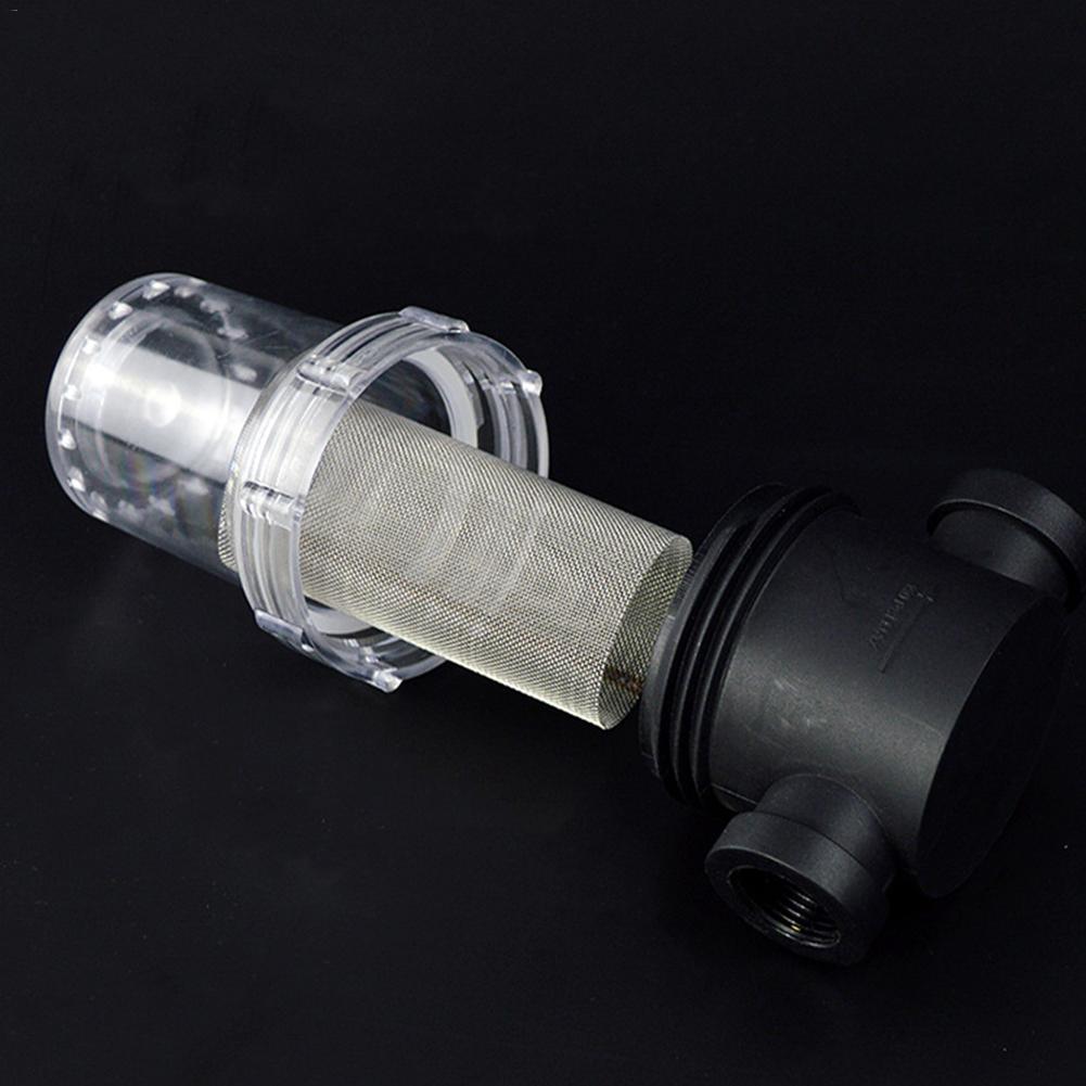 Car Washing Filter 1/2,2/3inch Mesh Strainer Water Pump Filter Irrigation High Flow Pipeline Filter Gardening Water