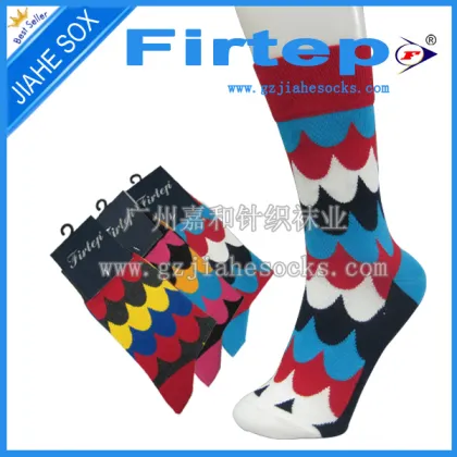 Colorful designer men's socks happy socks