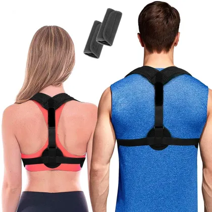 Comfortable Chest Support Brace Belt for Posture Correction and Sports
