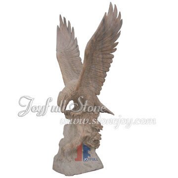 Marble Eagle Statue, Marble animal sculptures