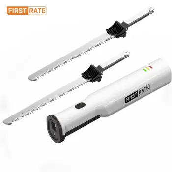 Cordless BBQ Knife Set with Battery Operated Kitchen Tools for Meat Carving and Slicing