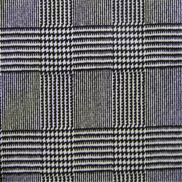 Plaid Printed With Cotton Polyester Twill Stretch Fabric