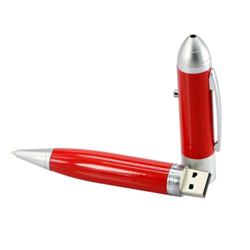 Bolígrafo caliente modelo de luz láser pendrive USB