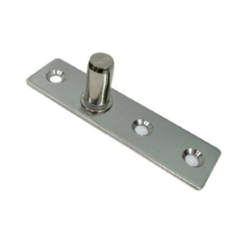 Floor spring top shaft glass door without pivot