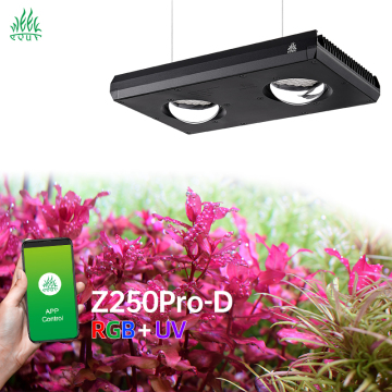 Full Spectrum WEEKAQUA Z250Pro LED Aquarium Light with APP Control for Freshwater Fish Tanks