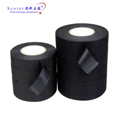 Automotive Wiring Harness Flannel Tape - No Residue