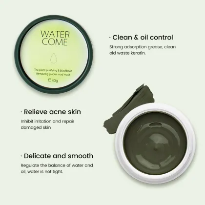 Private Label Organic Turmeric Oil Control Pink Rose Clay Facial Mask