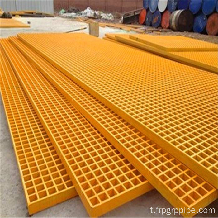 FRP Fibrass Grating e FRP Stampo Grating Walkway