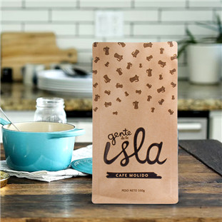 food-grade material Heat-sealed coffee bag