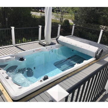 Insulated Swim Spa Hot Tub Roll Cover for UV Protection
