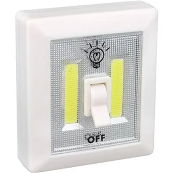 Mirco White ABS Cordless Night Light Switch