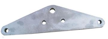 Overhead Line Galvanized Steel Triangle Yoke Plate
