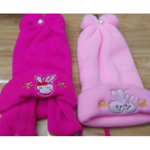 Wholesale Knit Cap Embroidery Baby Hat