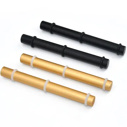 Wall Mounted Aluminum Black Gold Wine Rack - Bottle Storage Container