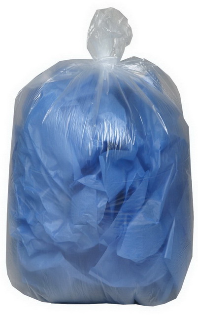 Car LDPE Extra Large Black Roll Plastic Garbage Trash Bag 13 Gallon