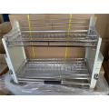 Kitchen Storage Cabinet Pull Down Elevator Shelf Basket