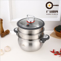 Прочная пароварка из нержавеющей стали с набором суповых кастрюль