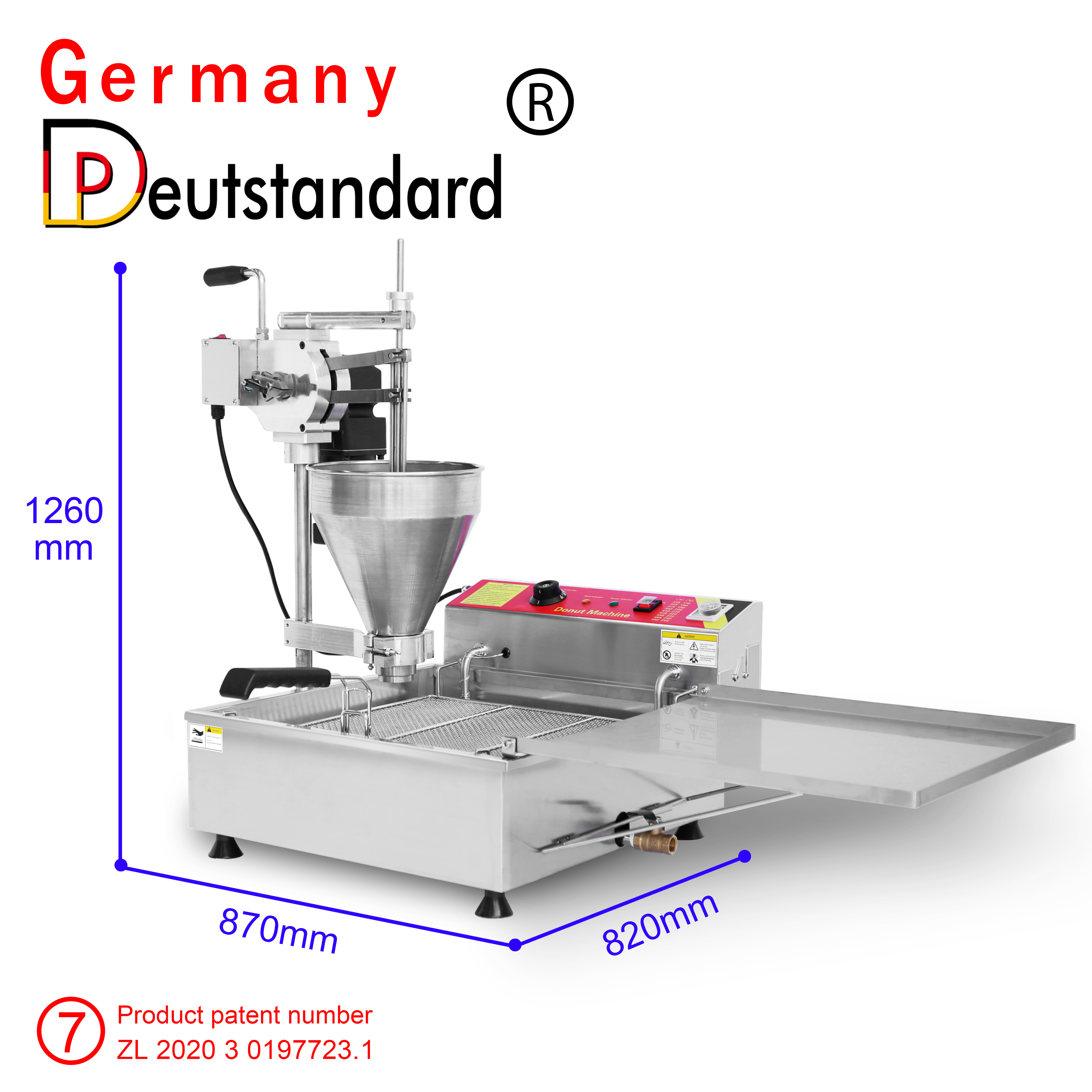 Mini máquina de donas 3 moldes – Importadora Directa