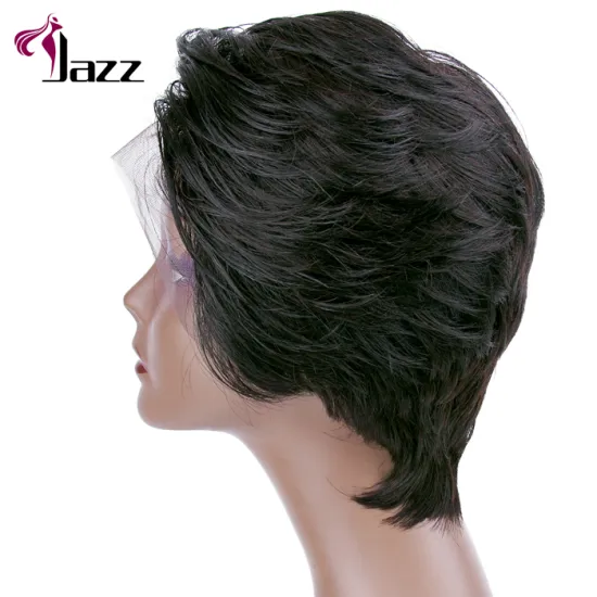 Wholesale Top Quality Super Short Ventilation Pixie Wigs 13x4 Lace Frontal Pixie Cut Wig Hd Lace Human Hair Wig For Black Women