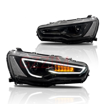 Lancer 2008-2018 Luce alla testa