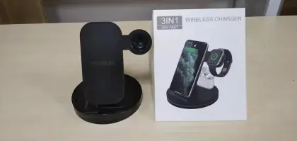 3 in 1 Qi-Certified Fast Wireless Charging Station