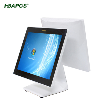 15'' Ultrathin Touch Dual Screen Pos System HBA-Q2T
