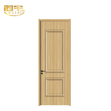 Pintu Kayu Kamar Tidur Abu Putih Alami