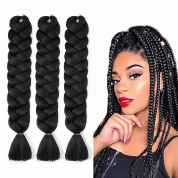 Wholesale Private Label Jumbo Braiding Synthetic Hair Nigeria Fiber Synthetic Braids 165g 82inch Jumbo Braids