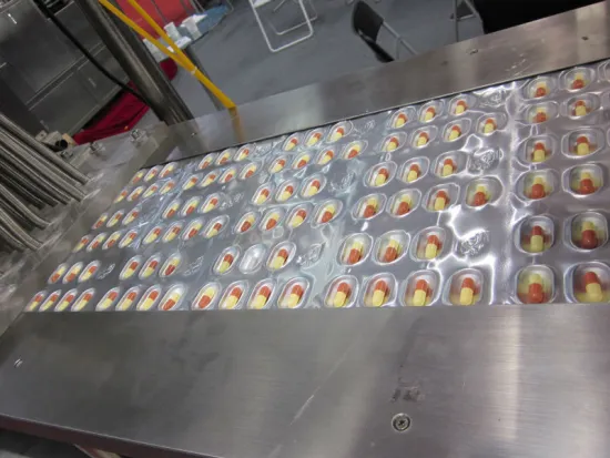 High quality newest pharmaceutical blister packaging machine for capsule/tablet/pill