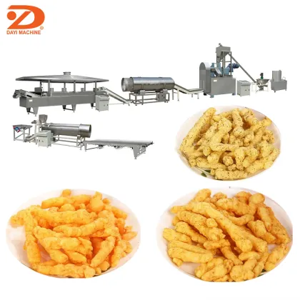 Automatic Kurkure and Cheetos Snack Extruder Machine